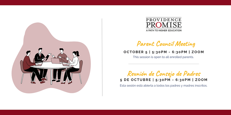 Parent Council Meeting | Reunión de Consejo de Padres