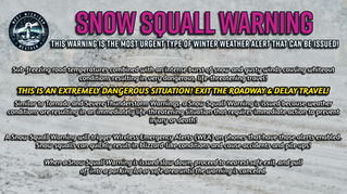 Weather History Made - First Snow Squall Warnings Issued For The WMIWX Coverage Area