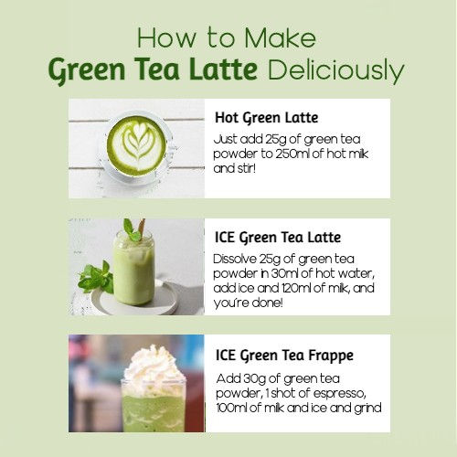 섬네일: Korean Green Tea Powder (Boseong) 100%_300g, 500g, 800g