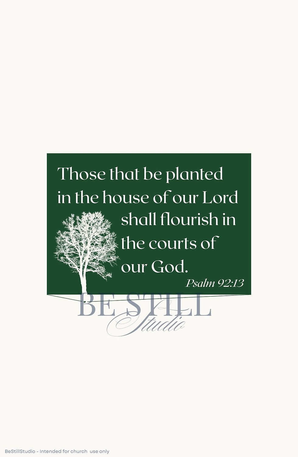 Thumbnail: Six Bulletin Covers - Psalms, green