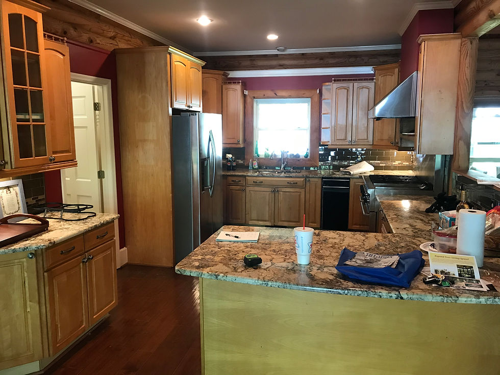 Kitchen before