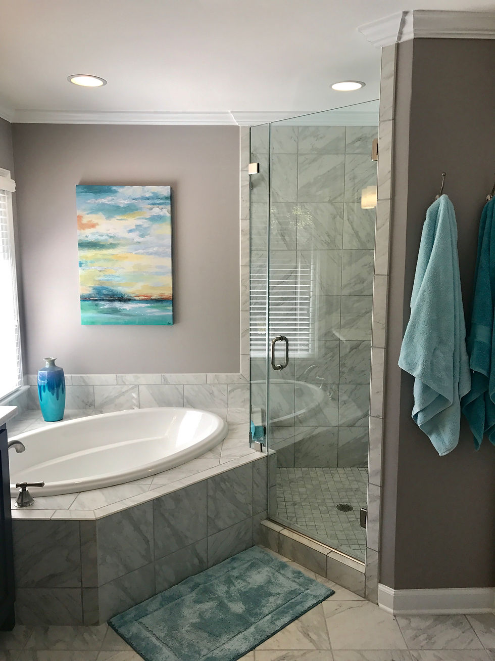 Shower and bath