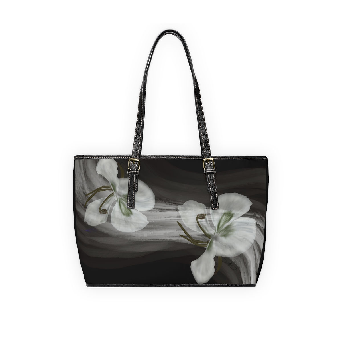 Ele ‘ele awapuhi Leather Shoulder Bag