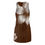 Thumbnail: Brown Pukenikeni Women's Cut & Sew Racerback Dress (AOP)