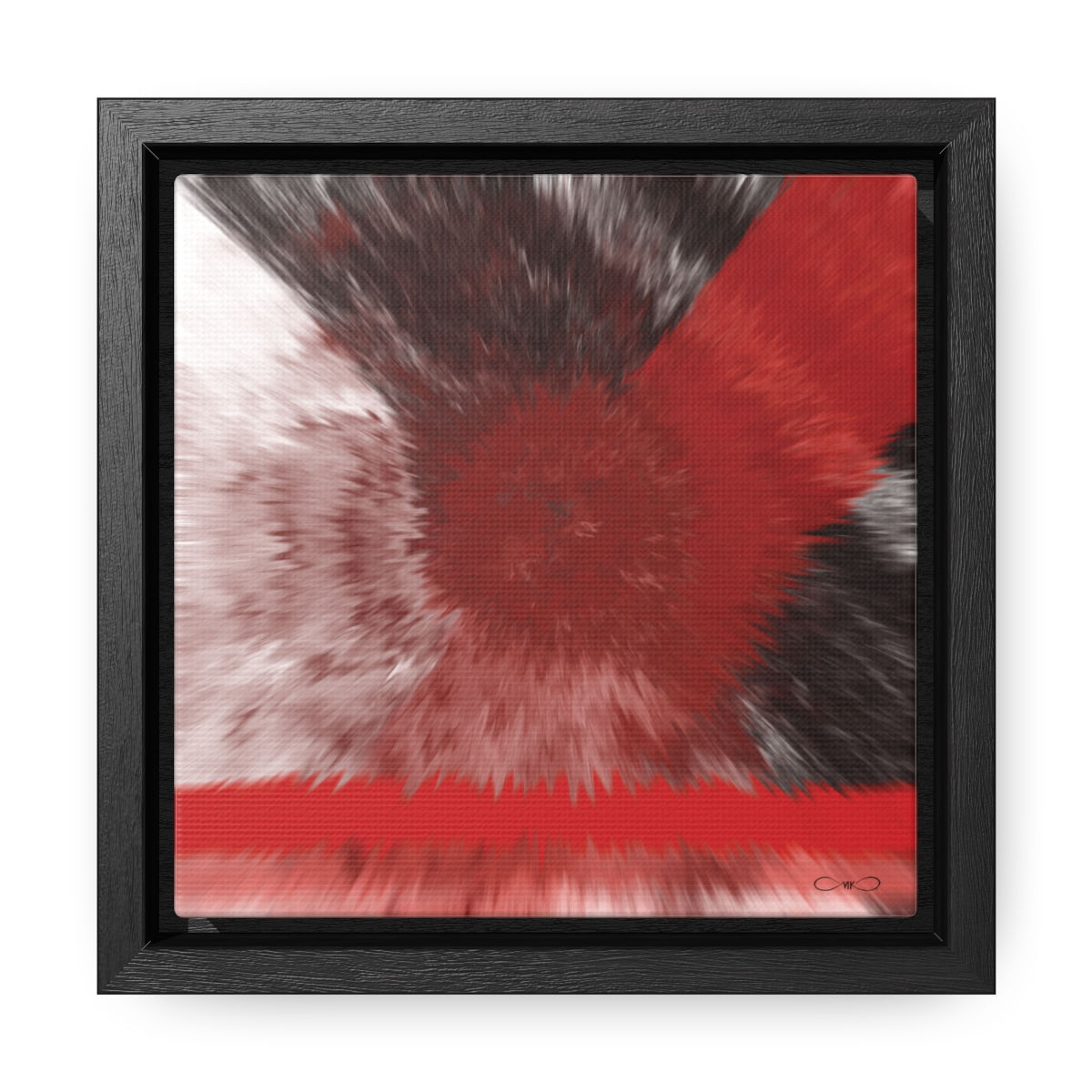 Canvas Wraps, “Unplanned Perspective” Square Frame