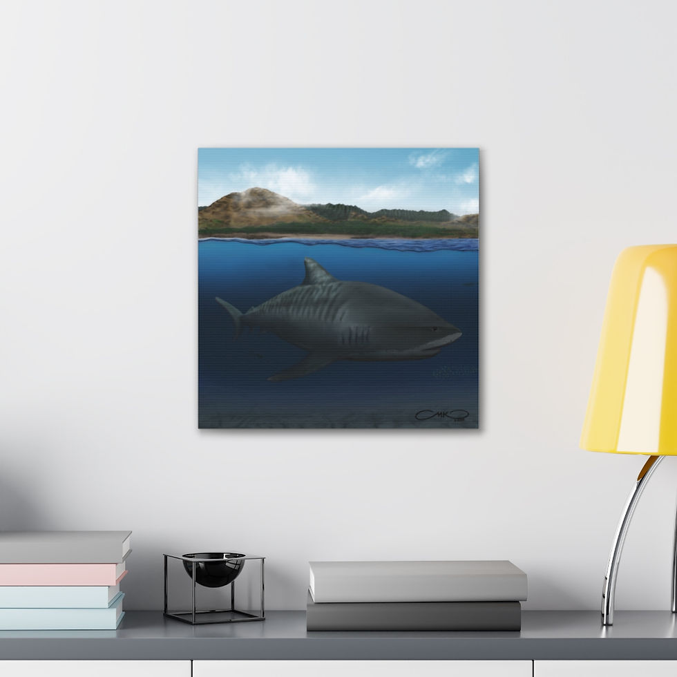 Thumbnail: Ke Kiaʻi o Waiʻanae Canvas Gallery Wraps
