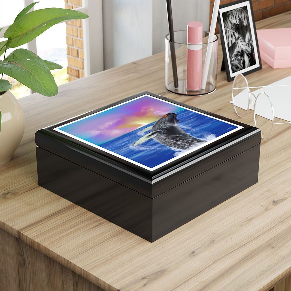 Thumbnail: Happy Day Humpback - Jewelry Box