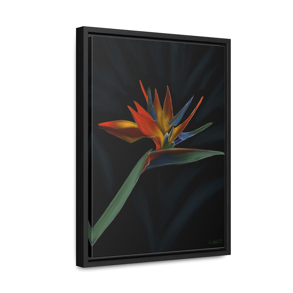 Thumbnail: Manu o Paradaiso Gallery Canvas Wraps, Vertical Frame