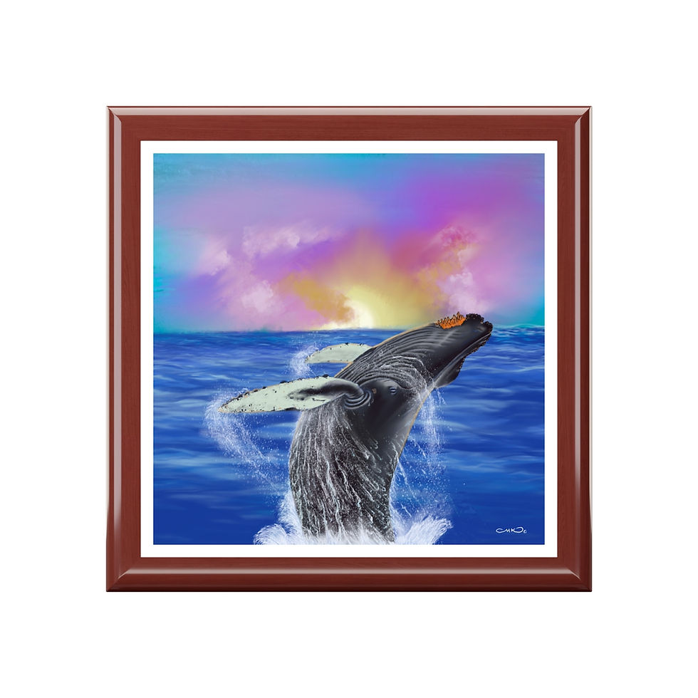 Thumbnail: Happy Day Humpback - Jewelry Box