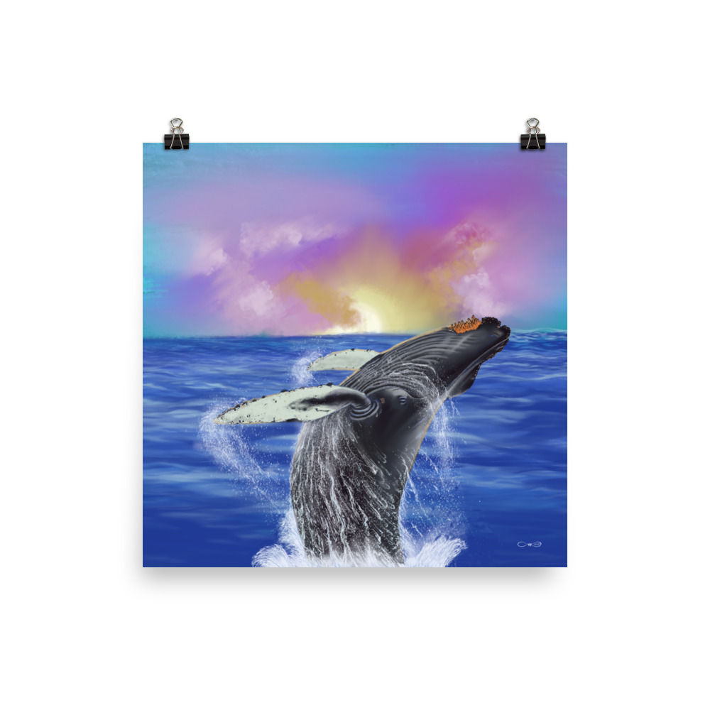 Happy Humpback Day - Premium Matte Poster
