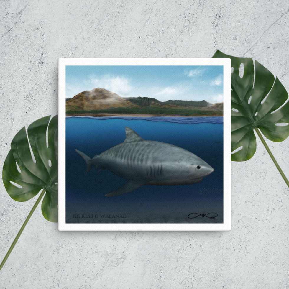 Thumbnail: Ke Kiaʻi o Waiʻanae canvas