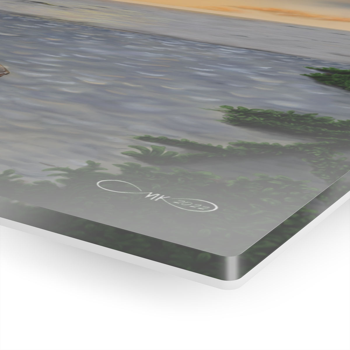 Honu Sunrise - Acrylic Prints