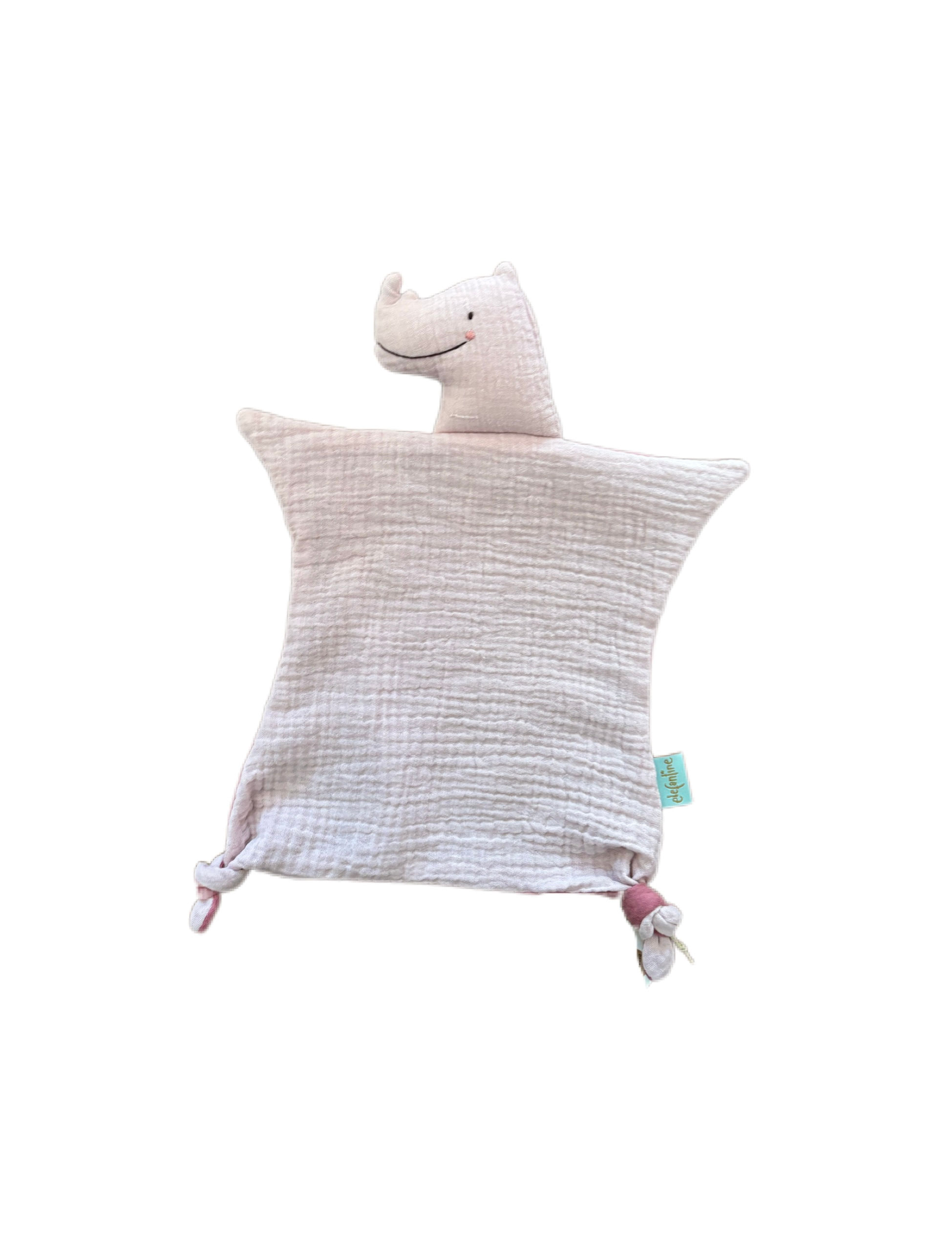 Musselin Kuscheltier Nashorn