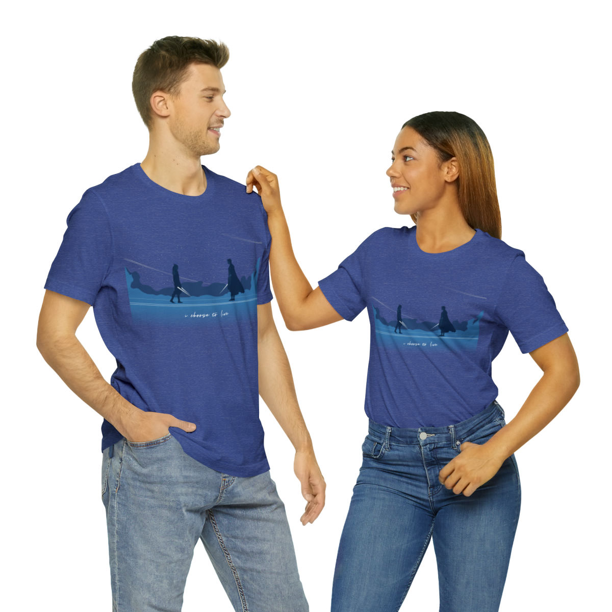 "I Choose to Live" Unisex Short Sleeve Tee
