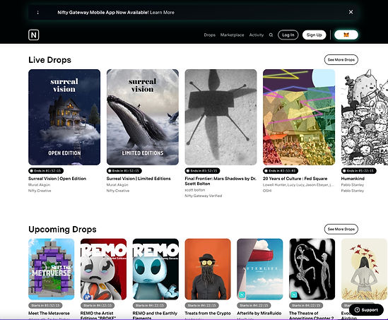 NiftyGateway NFT's