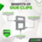 Tile Leveling Clips 1/32" (1.0mm) EASY LEVEL sistema de nivelación, fuerza, precisión y eficiencia