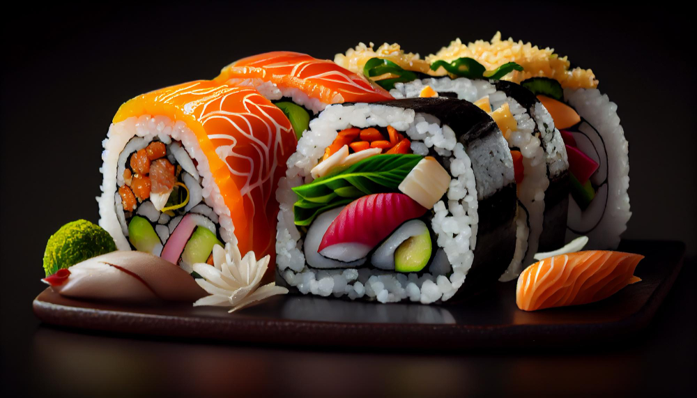 Arranged Food and Objects