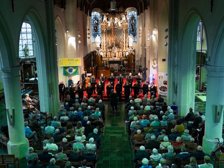 Benefietconcert voor jongeren in Brazilië