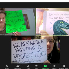 Poster Party_Global Climate Change Strik