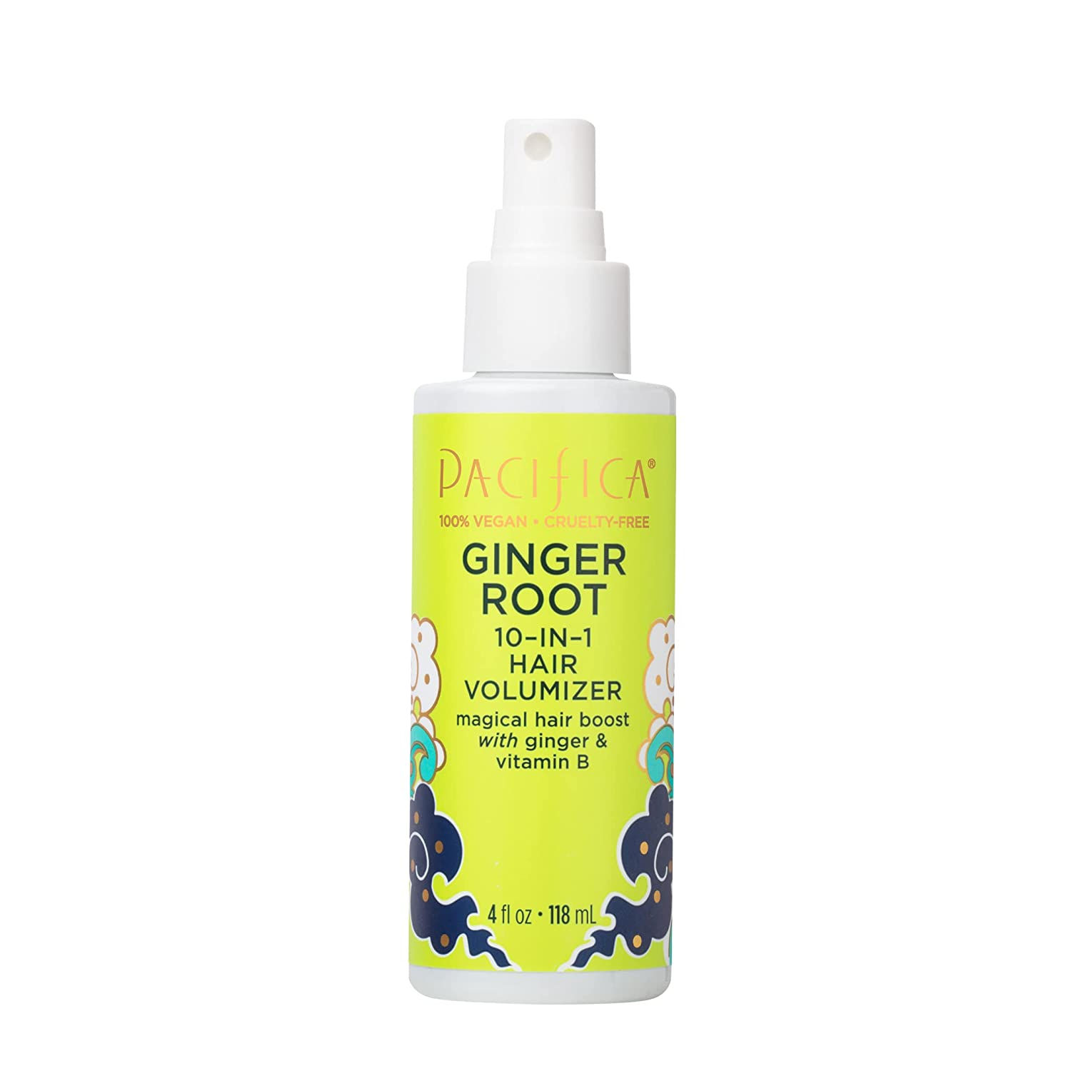 Pacifica Beauty Ginger Root 10 In 1 Hair Volumizer Spray