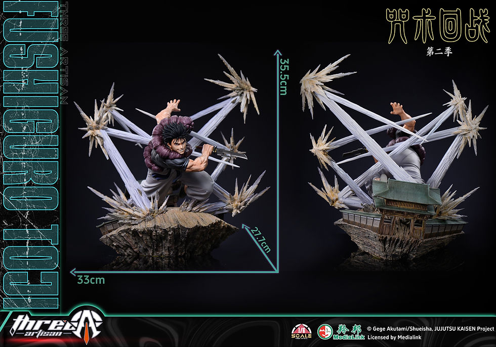 Thumbnail: 【PRE-ORDER】ThreeArtisan Studio - Toji Fushiguro (MediaLink Licensed) Resin