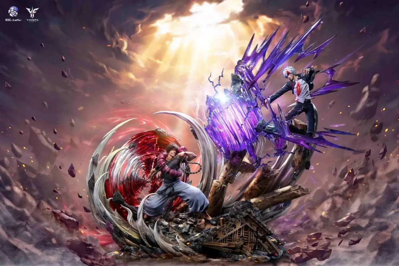 【PRE-ORDER】KOL x YINGFA Studio - Gojo vs Toji Battle Scene (Jujutsu Kaisen) GK