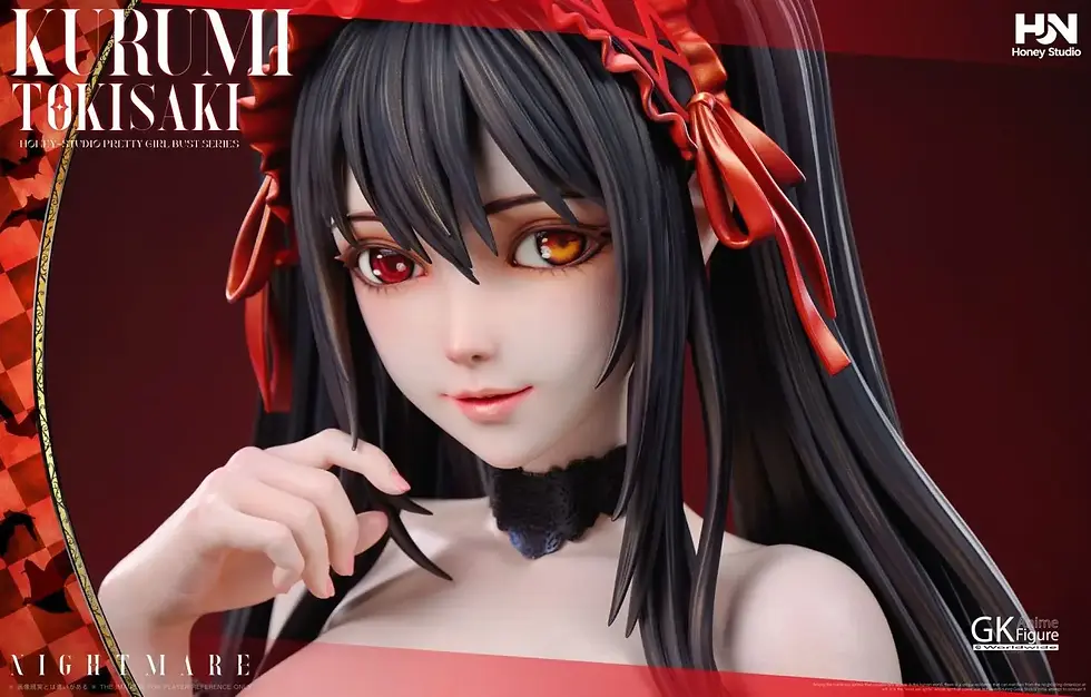 Thumbnail: Honey Studio - 1/1 Scale Tokisaki Kurumi (Pretty Girl Bust Series) (Date A Live)