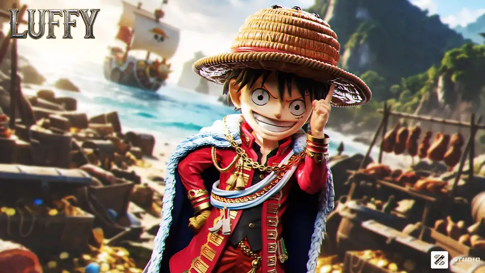 Thumbnail: ZZZ Studio - Luffy Newspaper Bounty WCF (One Piece) GK