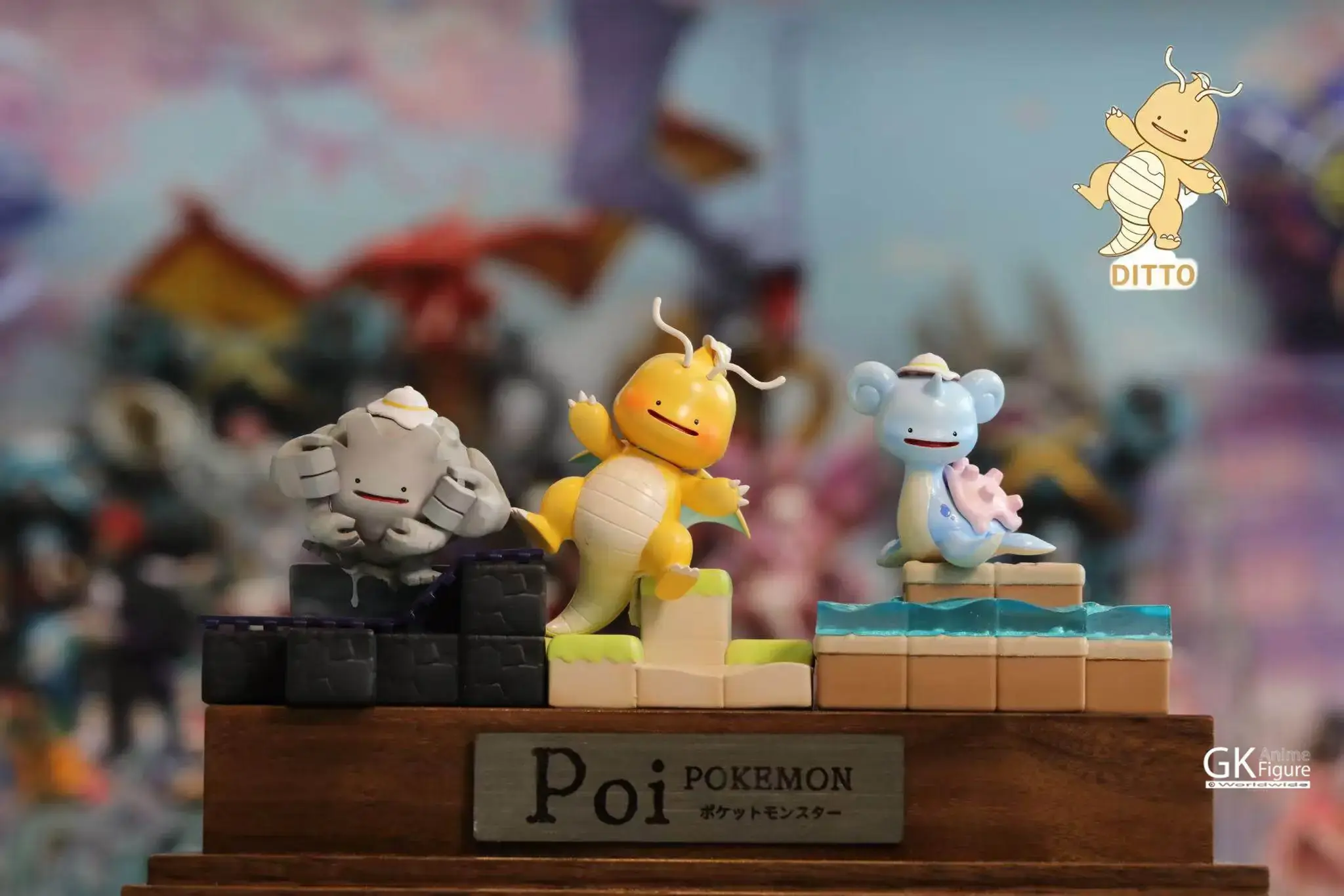 【PRE-ORDER】Ditto Studio - Dragonite, Lapras & Graveler (Pokémon) GK