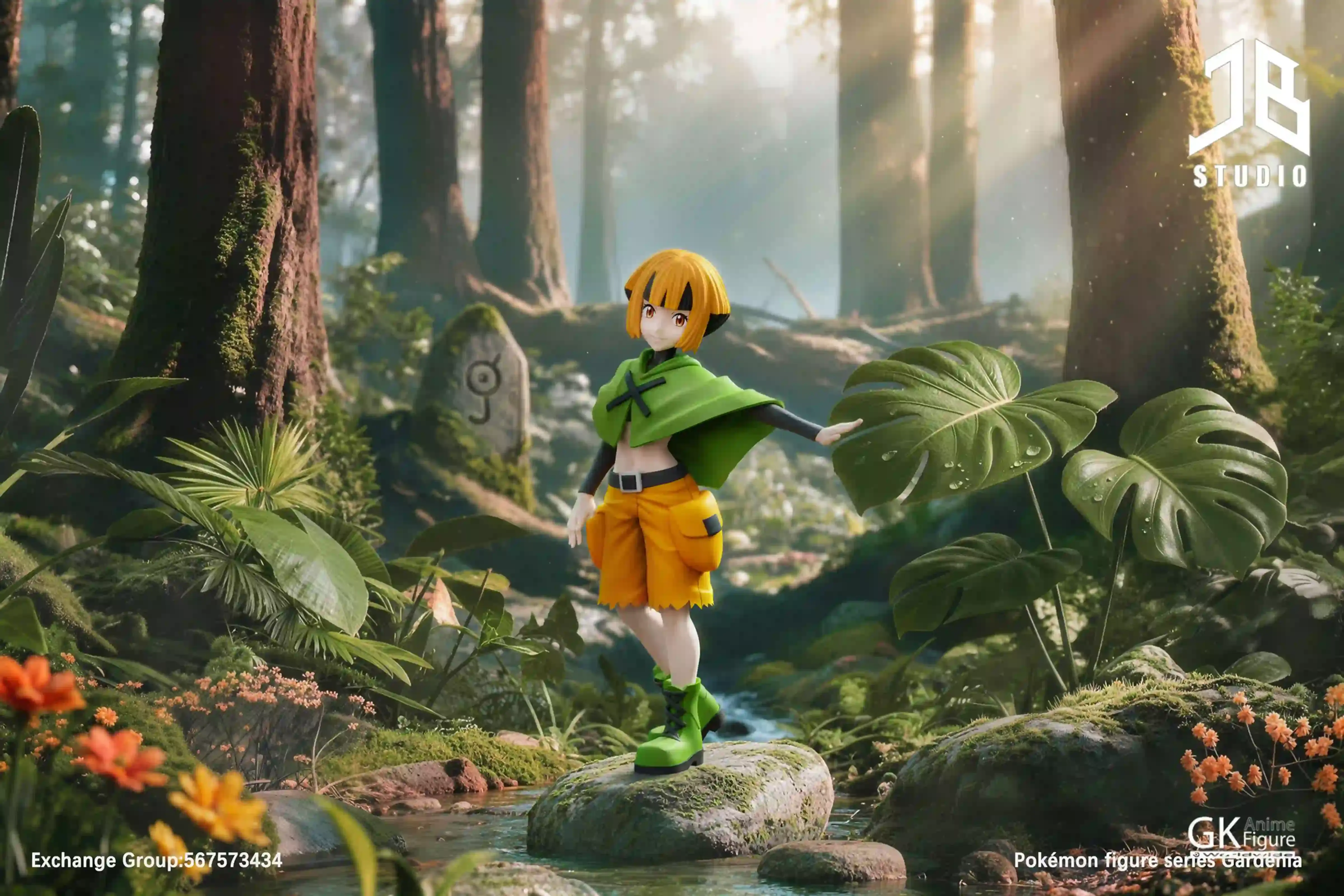 【PRE-ORDER】JB Studio - Gardenia 1/20 (Pokemon)