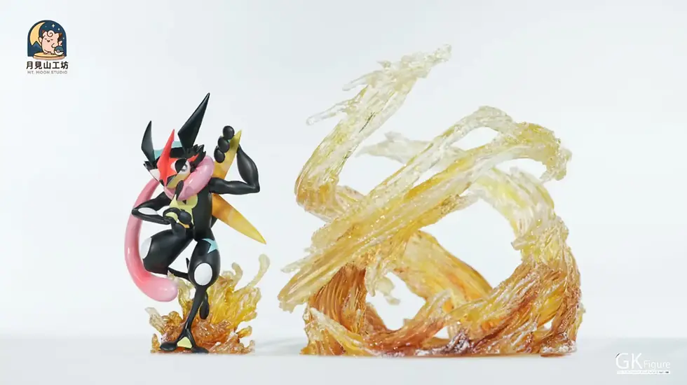 Thumbnail: 【PRE-ORDER】Yuejianshan Studio - Ash-Greninja & Froakie (Pokémon) GK