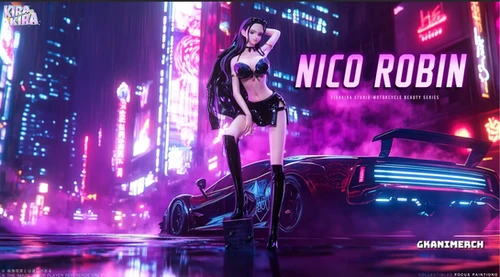 KiraKira Studio - POP Scale Nico Robin (Biker Suit Ver.) (One