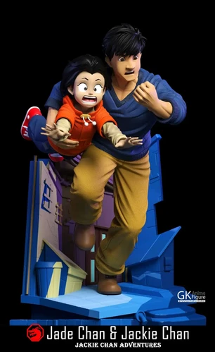 PRE-ORDER】ShengZhu Studio - Uncle & Jade (Jackie Chan Adventures