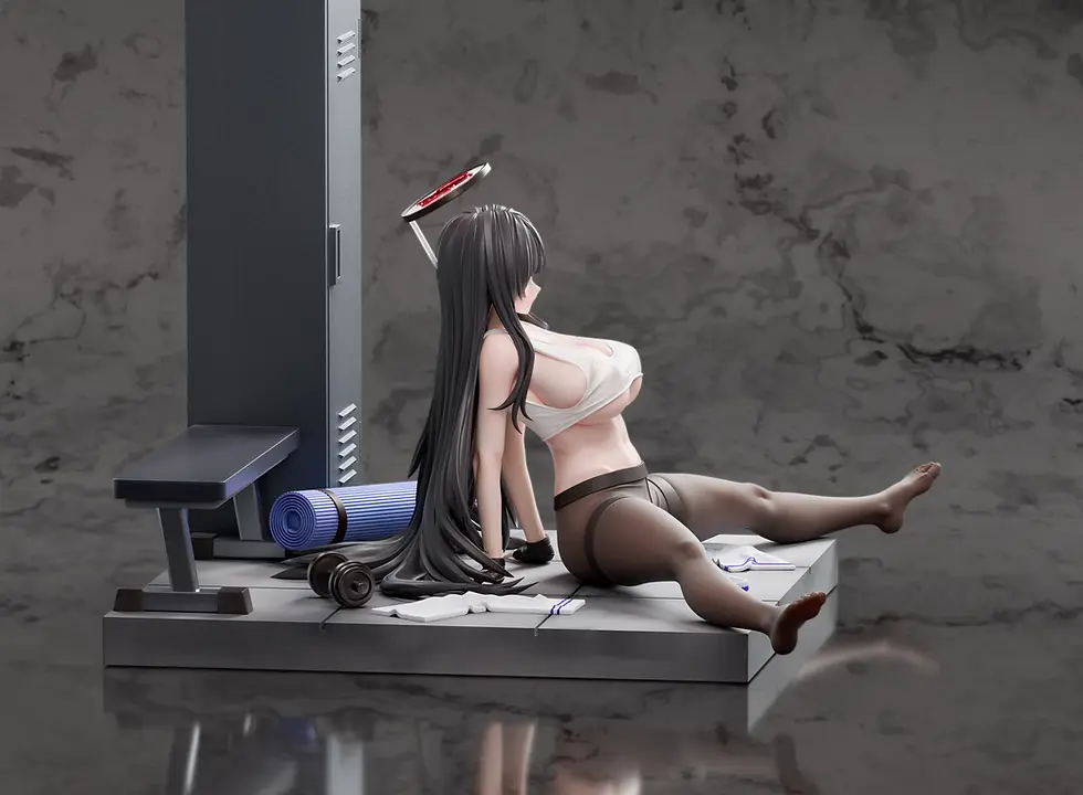 Thumbnail: Make zero studio - 1/6 Scale Tsukatsuki Rio (Private Gym) (Blue Archive)