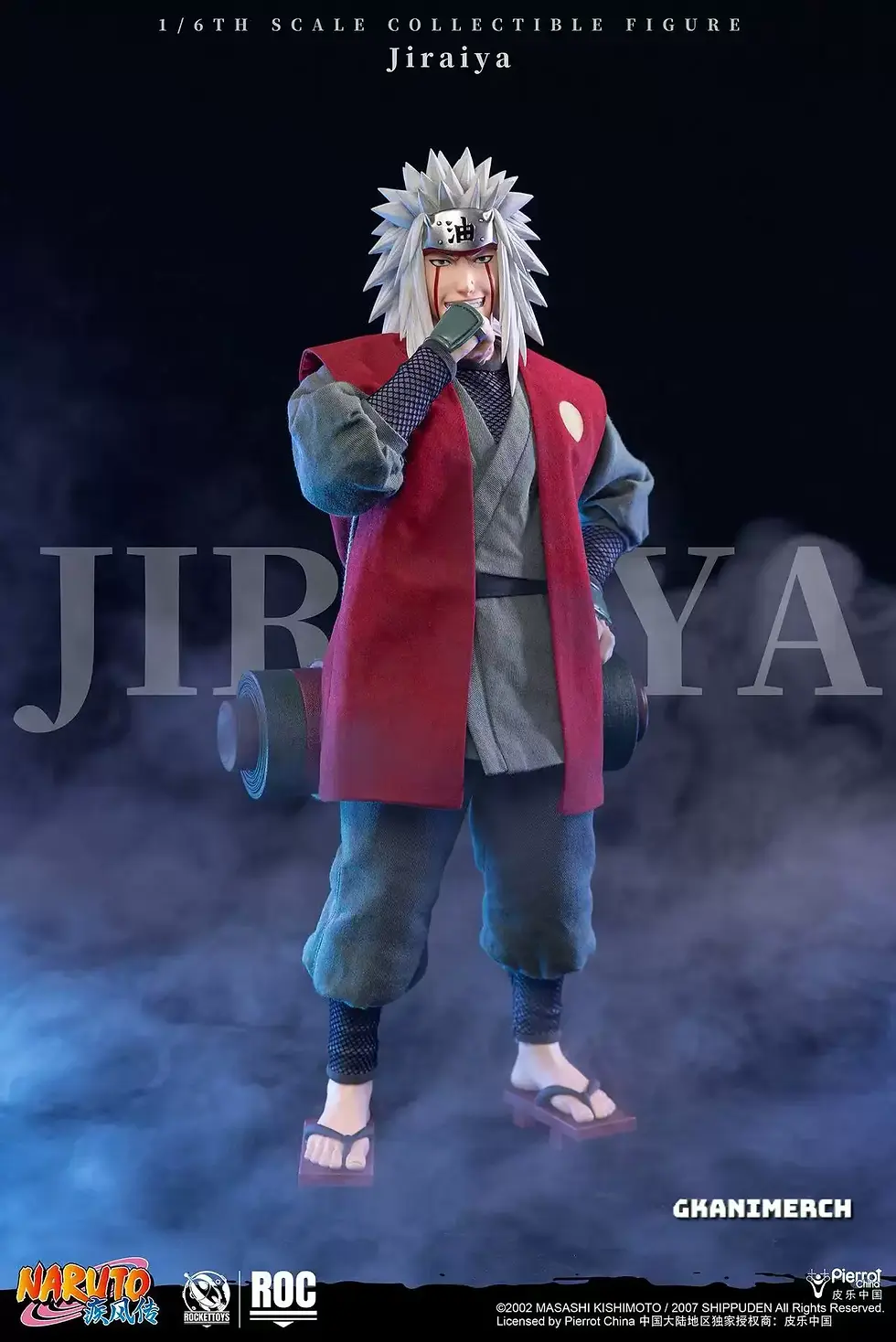 Rocket Toys - 1/6 Scale Jiraiya (Naruto Shippuden)