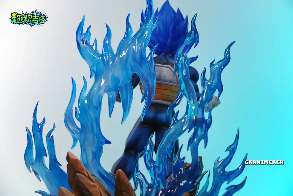 Thumbnail: WJT Studio - Vegeta The Proud Prince Blue Saiyan (Dragon Ball) GK