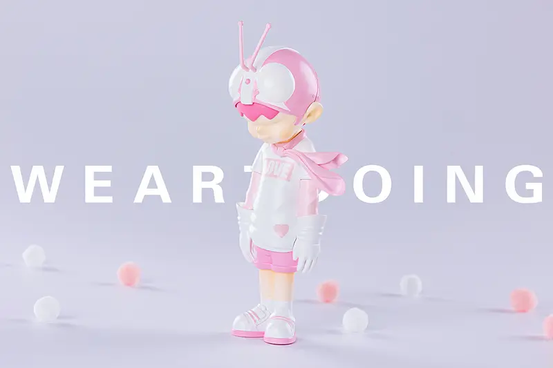Thumbnail: 【Ready Stock】WeArtDoing Studio - The Boy Rider PINK