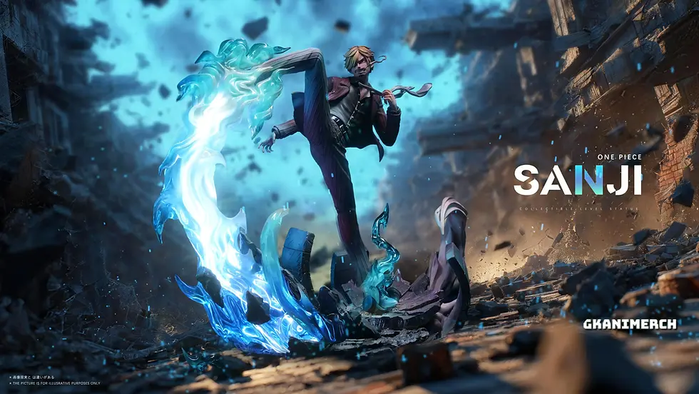 Thumbnail: Weimeng Studio - 1/8 Sanji Black & Red Ver. (One Piece) GK