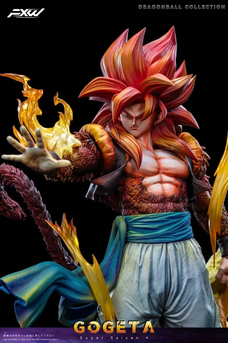 Thumbnail: FXW Studio - 1/6 Scale Super Saiyan 4 Gogeta (Dragon Ball GT)