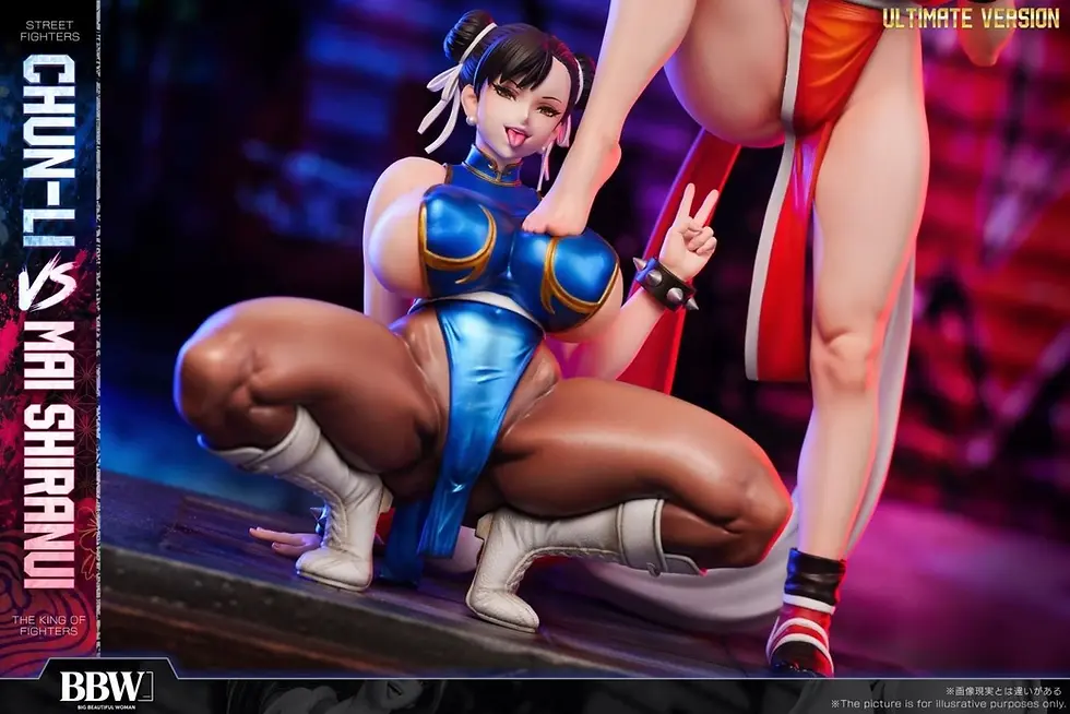 Thumbnail: 【PRE-ORDER】BBW Studio - Mai Shiranui vs Chun-Li 1/6 (KOF x Street Fighter) GK