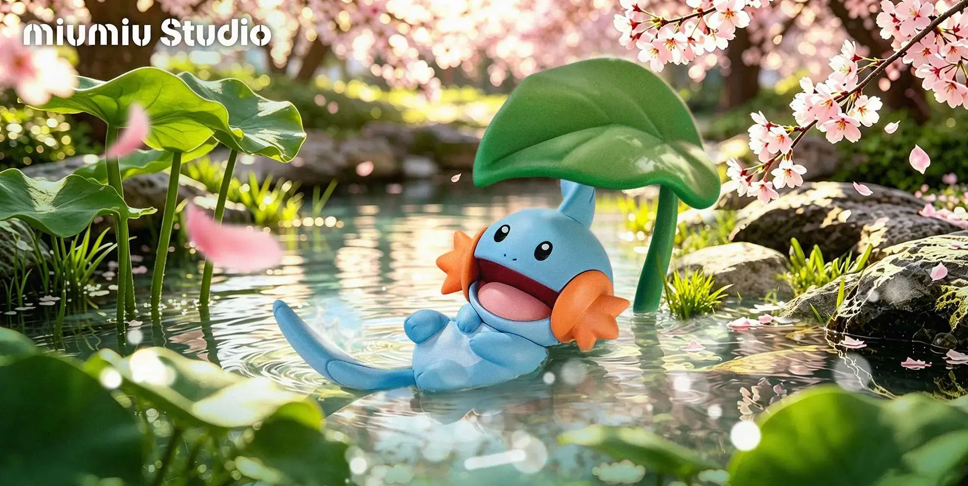 【PRE-ORDER】Miu Miu Studio - Mudkip Pocket Leisure Time #7 1/10 (Pokémon) GK