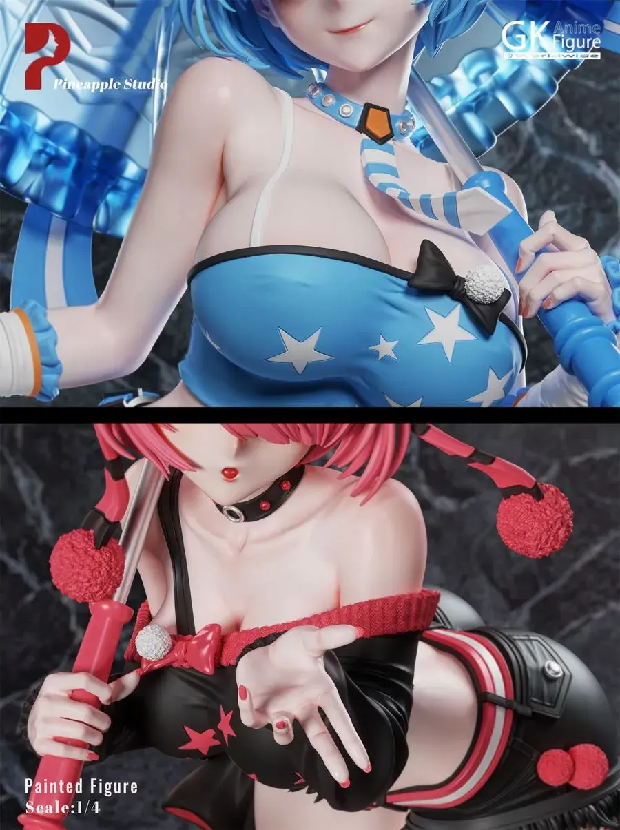 Thumbnail: Pineapple Studio - 1/4 Scale Rem & Ram (Night Shibuya Series) (Re:Zero)