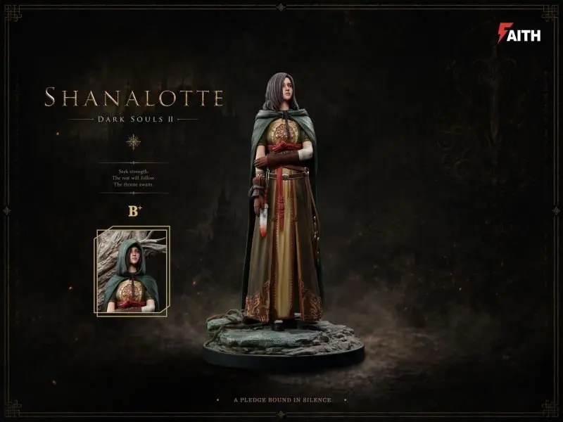 Thumbnail: Faith Studio - Shanalotte Emerald Herald 1/6 (Dark Souls II)
