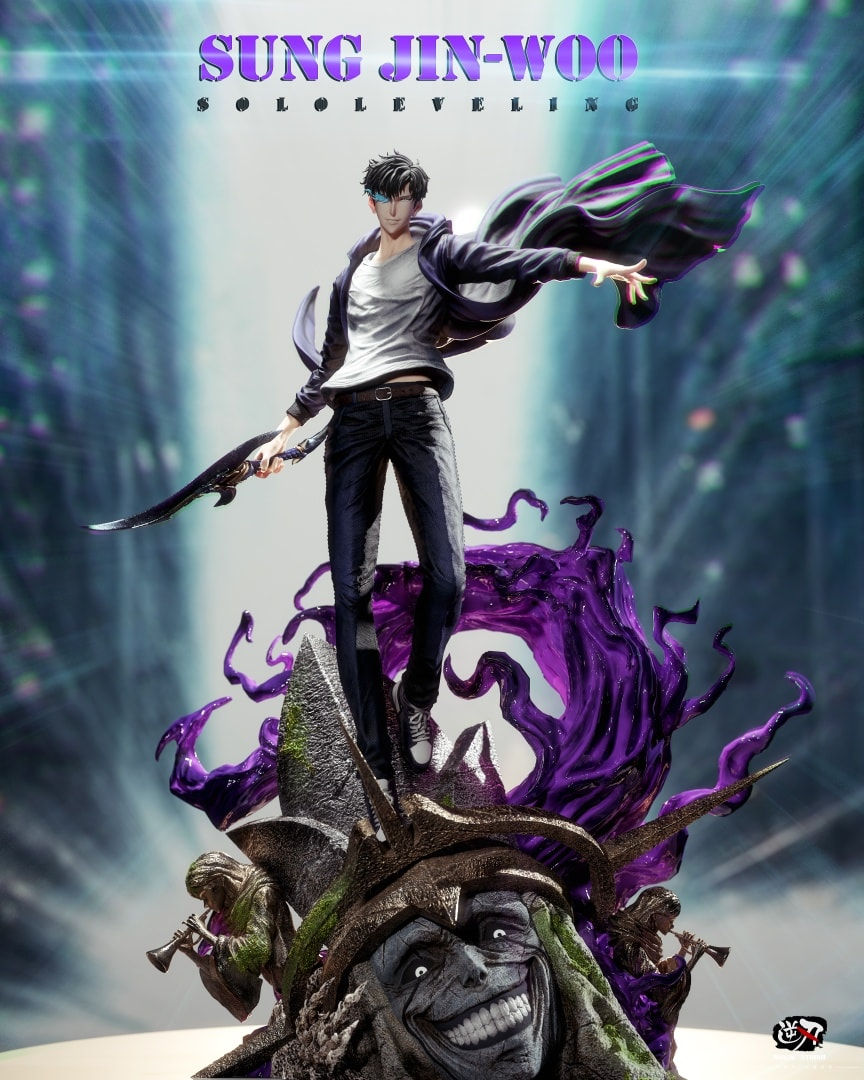 Thumbnail: 【PRE-ORDER】NiRen Studio - Solo Leveling Sung Jin-Woo Resin Statue GK Anime