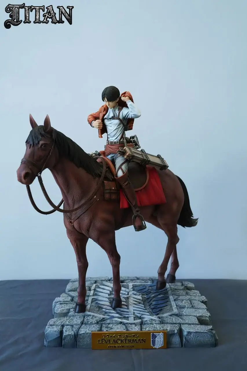 Thumbnail: 【READY STOCK】TITAN Studio - Levi Ackerman Attack on Titan Resin Statue GK Anime