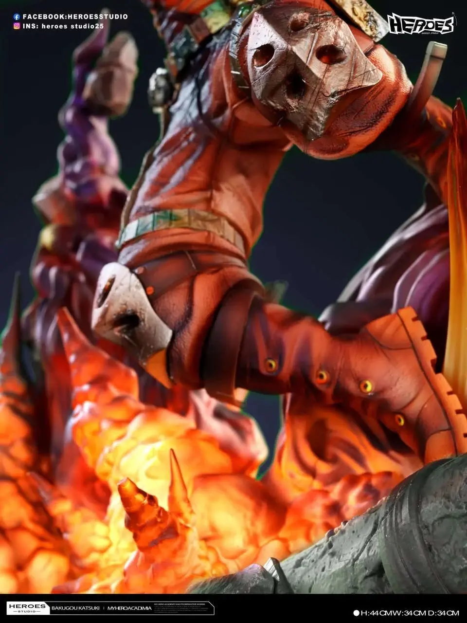 Thumbnail: 【PRE-ORDER】Heroes Studio - Katsuki Bakugo Explosion 1/6 (My Hero Academia) GK