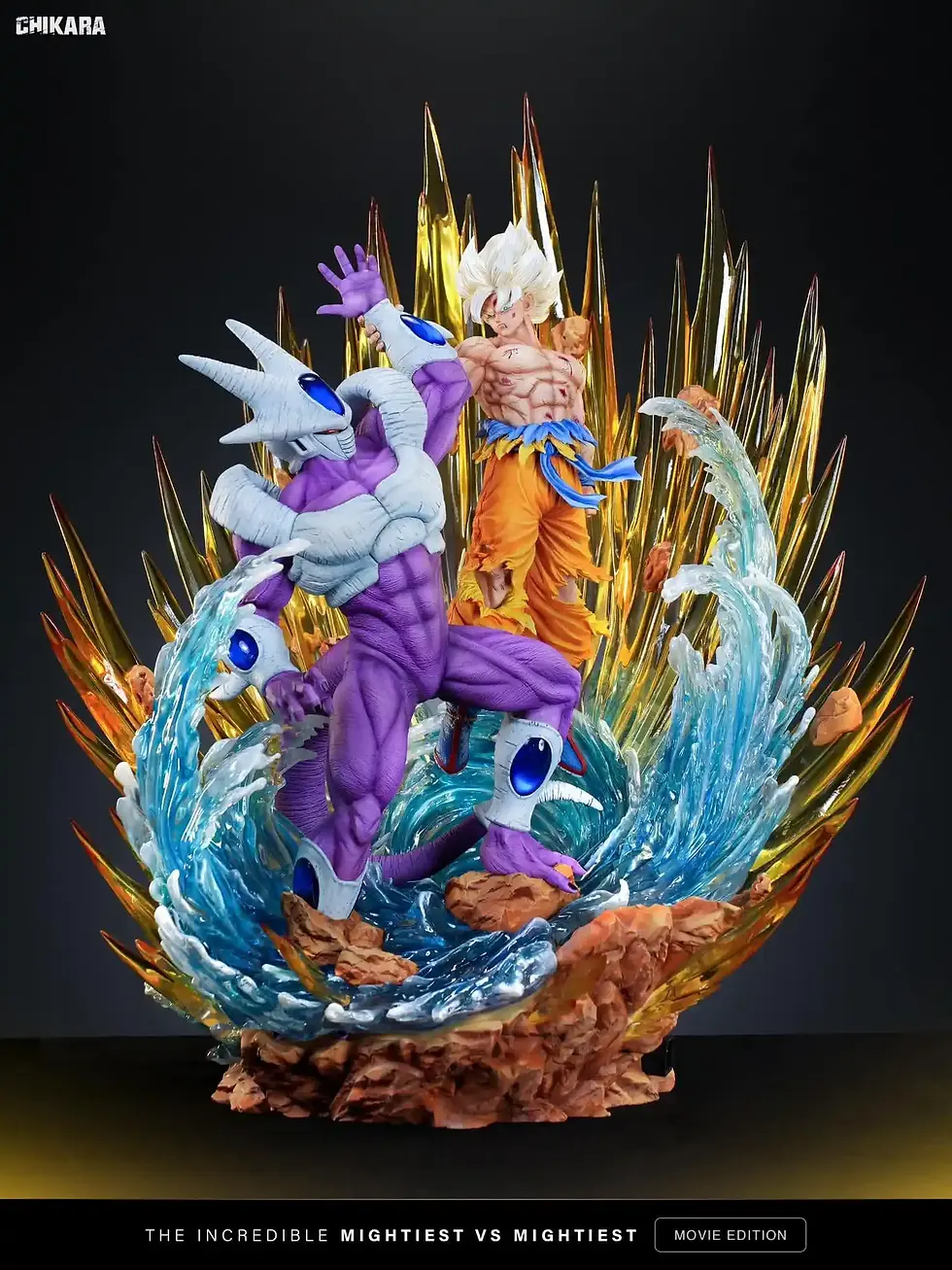 Thumbnail: CHIKARA Studio - Goku vs Cooler LED Scene 1/6 (Dragon Ball Z) GK