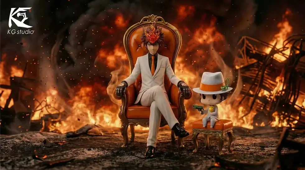 Tsunayoshi Sawada & Reborn (Katekyo Hitman Reborn!)