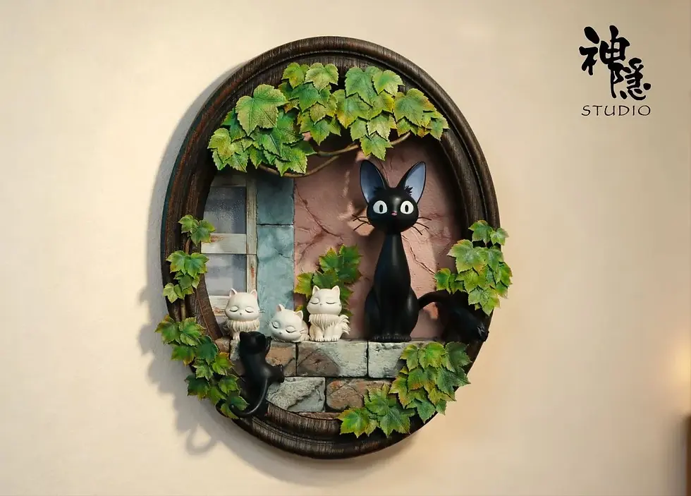 Shen Yin Studio - Wall Mount Series: Jiji (Kiki's Delivery Service)