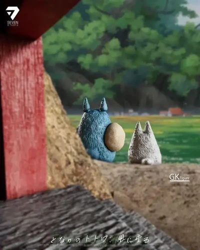 PRE-ORDER】Seven - Totoro Riding the Wind (My Neighbor Totoro) GK